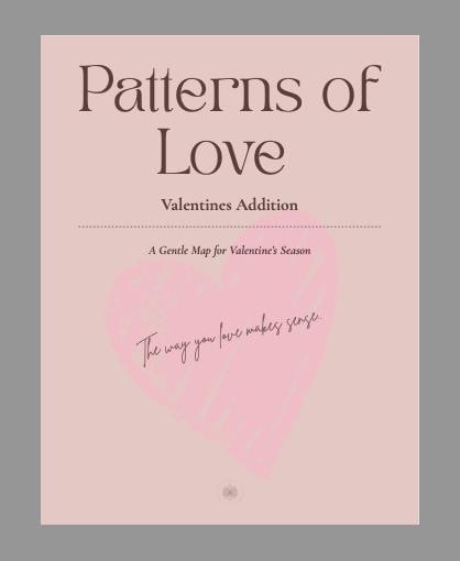 Numerology Love Map Worksheet | Self-Reflection, Attachment Healing (Fillable PDF)