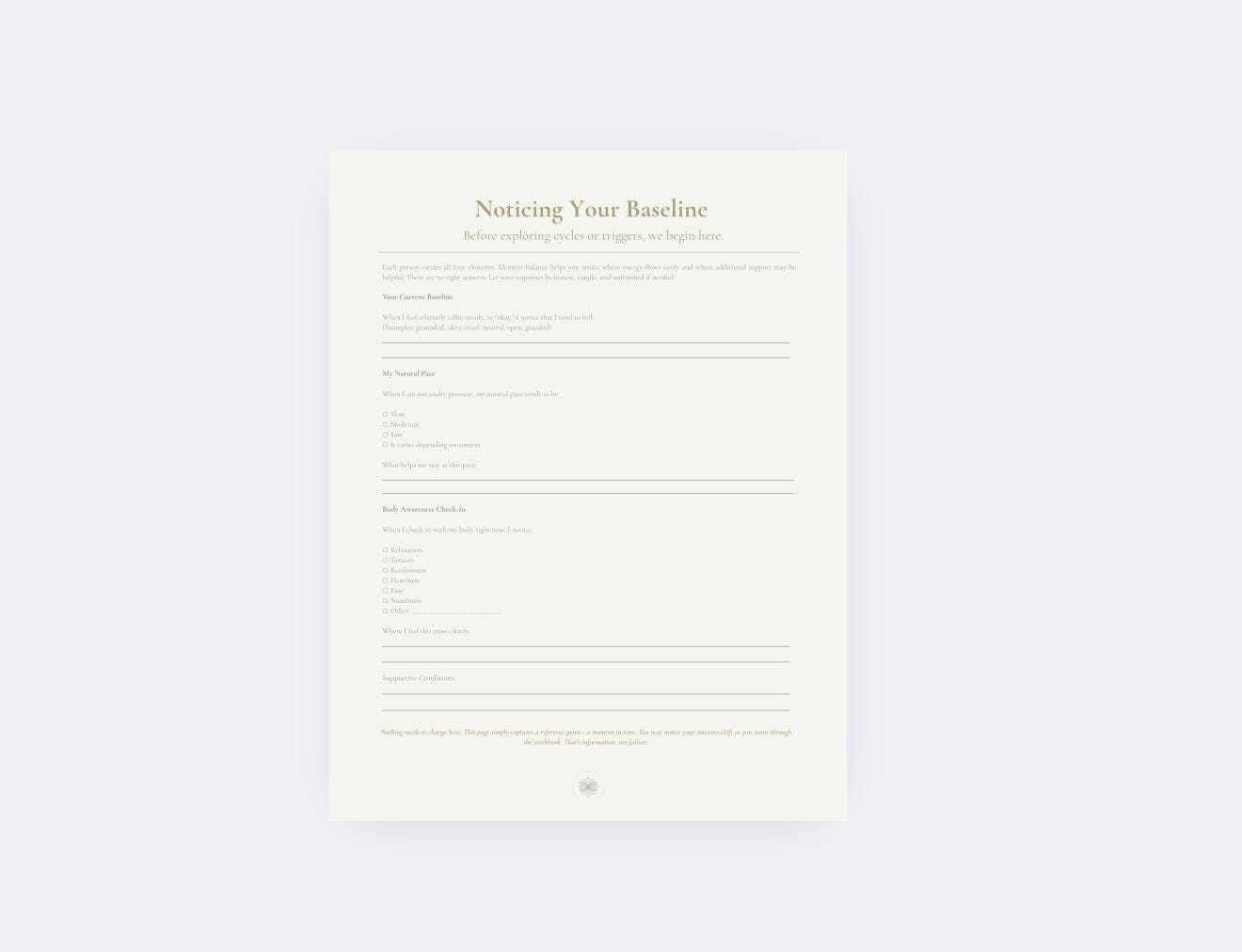 Cycles & Triggers Workbook | Trauma-Informed Self-Reflection. Includes 7 Self-Help Worksheets and Exercises for Self-Awareness.