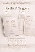 Cycles & Triggers Workbook | Trauma-Informed Self-Reflection. Includes 7 Self-Help Worksheets and Exercises for Self-Awareness.