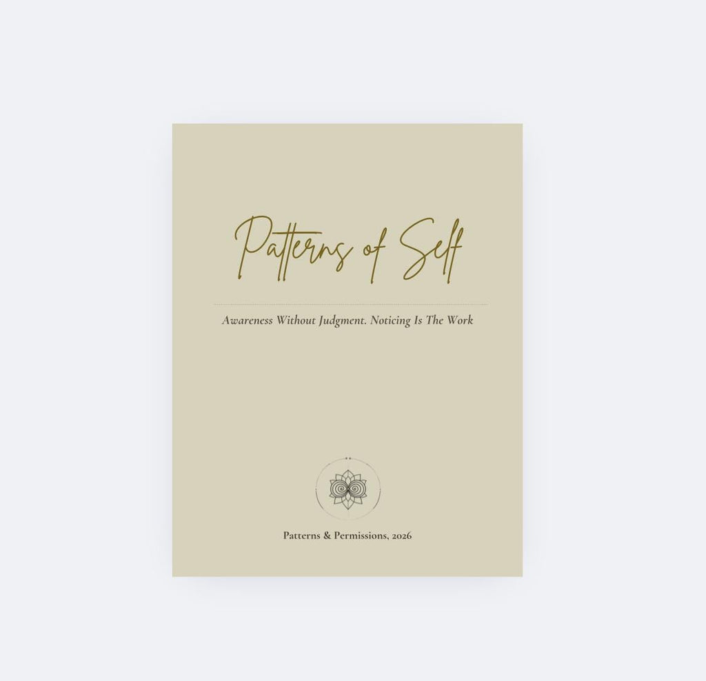 Self Awareness Workbook | Emotional & Relational Patterns (Digital Download)