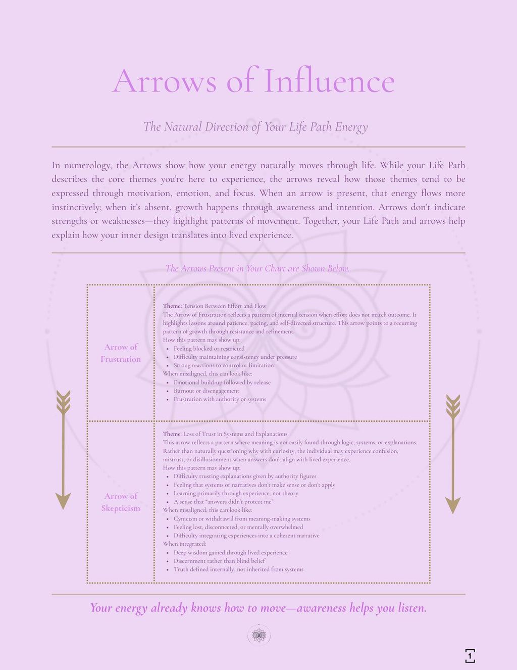 Custom Numerology Reading | Patterns & Permissions Code. Personalized Insight PDF. Self-Awareness and Life Path Guide.
